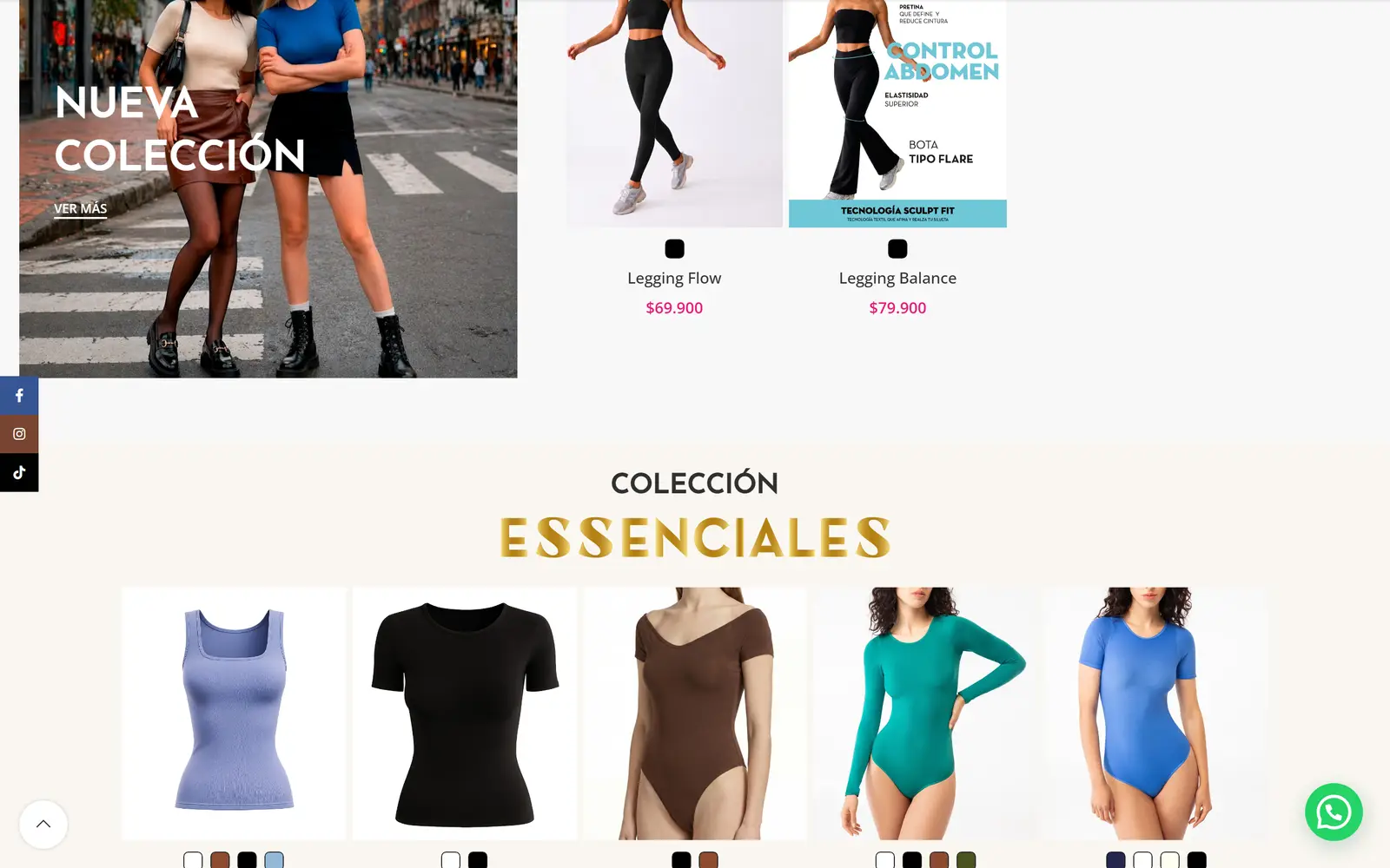 Sitio de Samsara: nueva colección y colección Essenciales